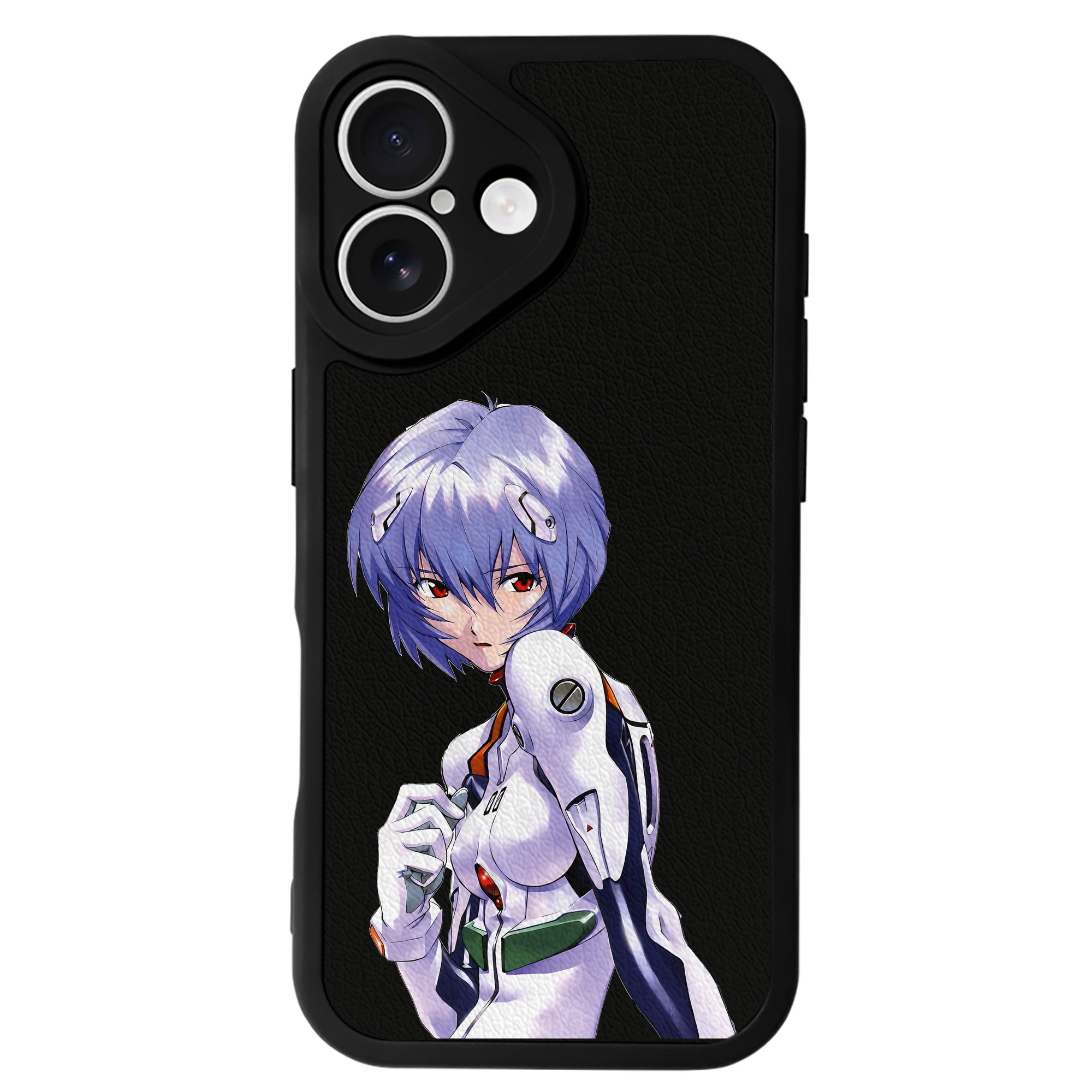 （画像用） EVA 新世紀エヴァンゲリオン 【iPhone 16シリーズ対応】シリコンスマホケース（レザー調） 材質：シリコン